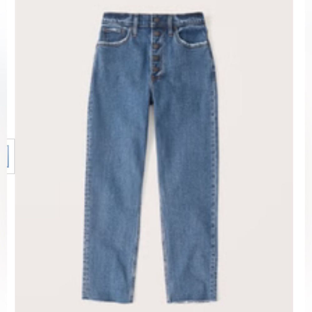Abercrombie & Fitch Mom High Rise Jeans